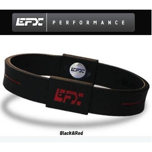 EFX リストバンド スポーツブレスレット ブラック×レッド