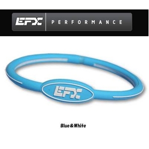 EFX リストバンド スポーツブレスレット ブルー×ホワイト